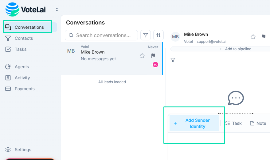 Accessing Sender Identities 1